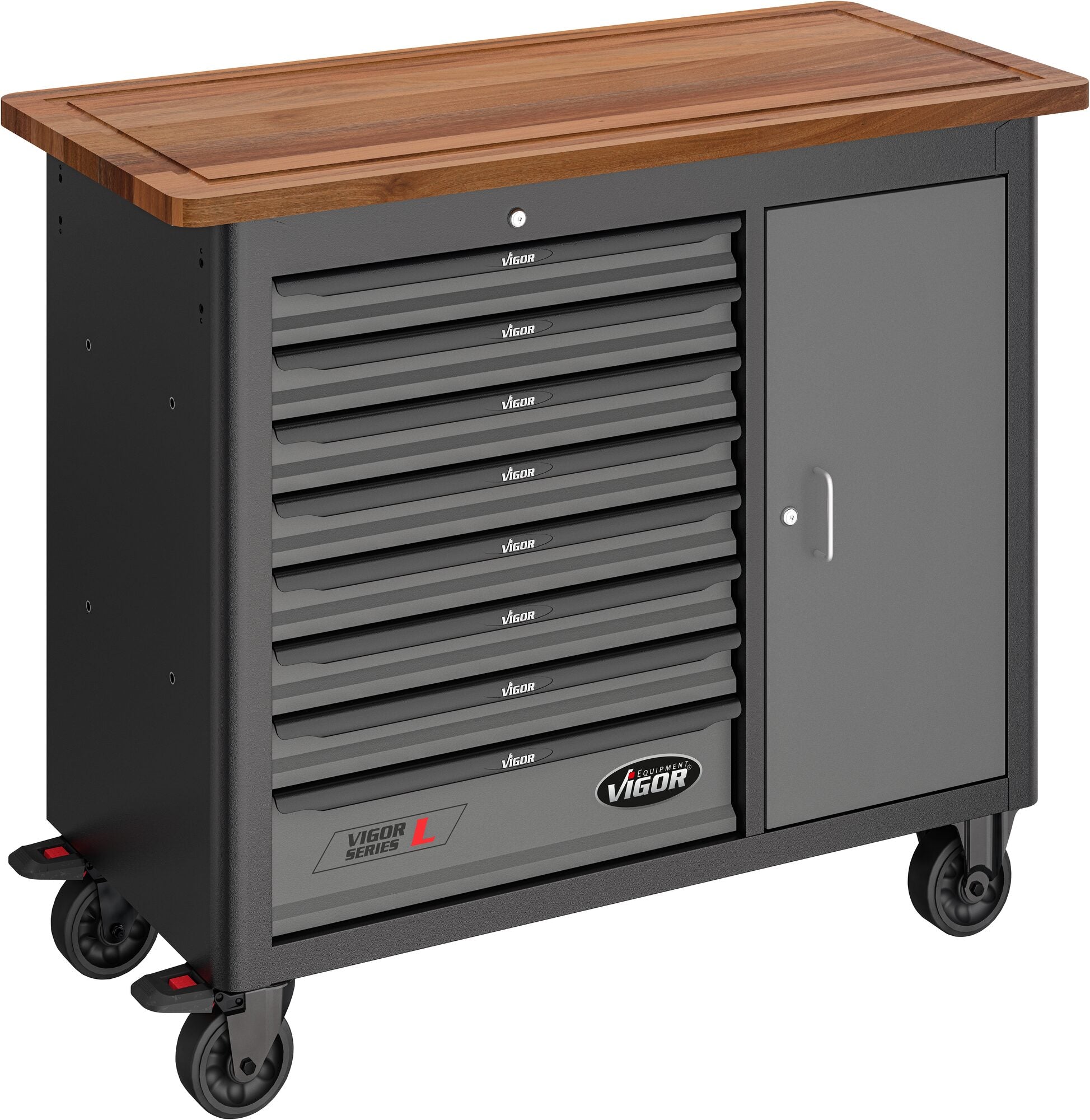 Vigor Mobile Work Bench Series L Empty V4813 For Sale Online – Mektronics