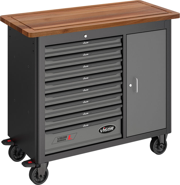 Vigor Mobile Work Bench Series L Empty V4813