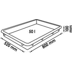 Vigor Multifunctional Drain Pan 50 l V5488