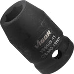 Vigor 1/2in Drive 11mm Impact Socket V5550S-11