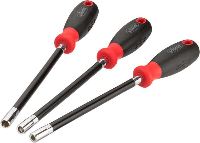 Vigor 3 Pce Flexible Screwdriver Set V5661