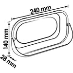 Vigor Magnetic Cup with Plastic Frame V5677