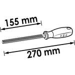 Vigor Brake Calliper File V5691 9mm