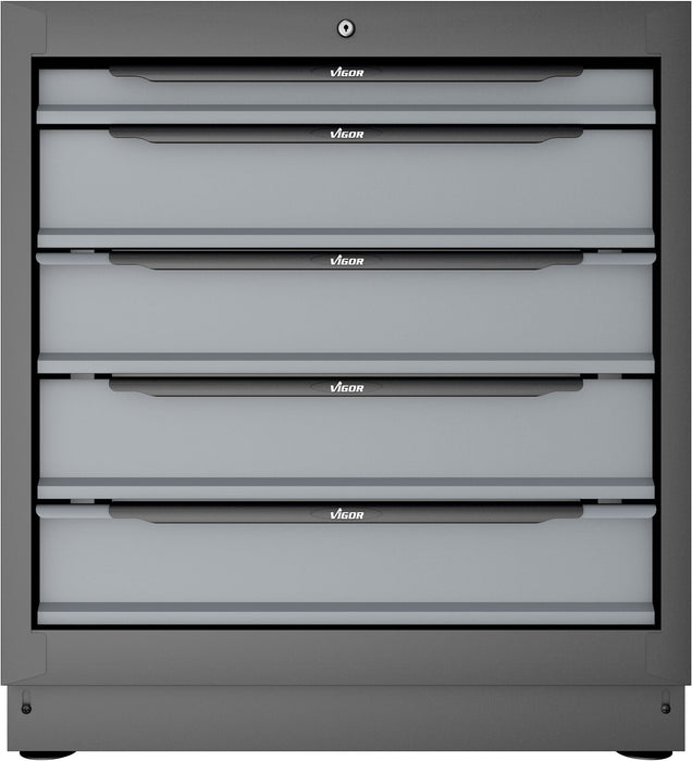 Vigor 5 Drawer Lower Cabinet 861mm V6000-031XL