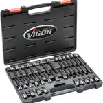 Vigor 30 Pce 3/8in Drive Socket Bit Set V6019