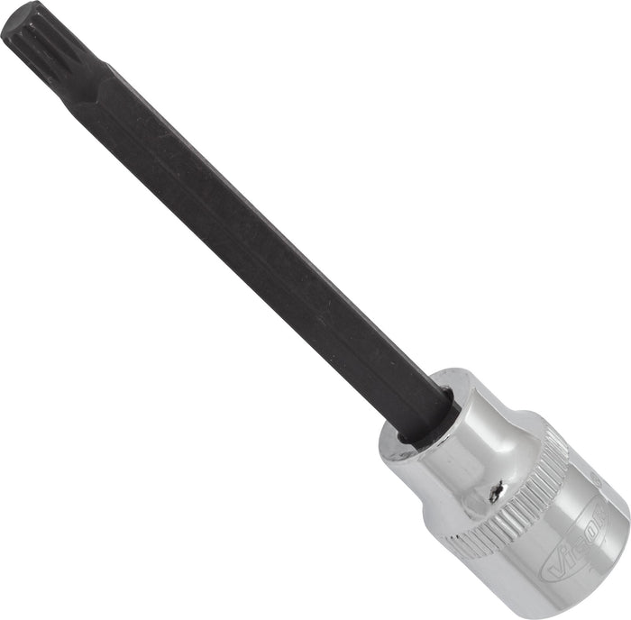 Vigor 3/8in Drive Socket Bit for Screws with Internal Serration (XZN) V6115 M6