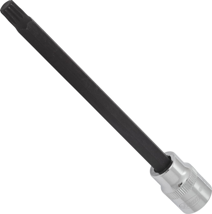 Vigor 3/8in Drive Socket Bit for Screws with Internal Serration (XZN) V6123 M8