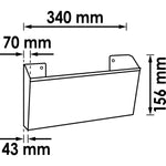 Vigor Document Holder Small Floor Depth 43mm V6393-S