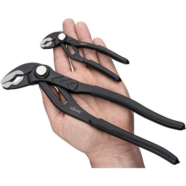 Vigor Universal Pliers with Push Button V6504-250 250mm