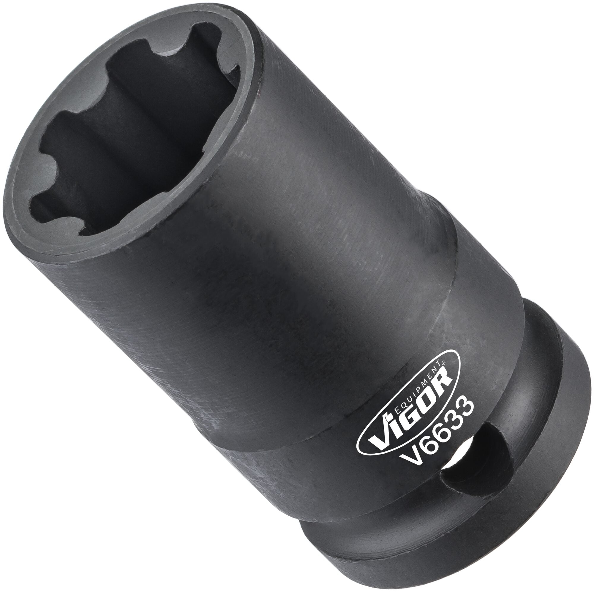 Vigor V1983 Multi-Profile Socket Bit, 1/2" To 10 Mm Adapter For Hard-to-Reach Studs