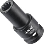 Vigor 1/2in Drive Socket V6635 Groove Profile 11.5mm