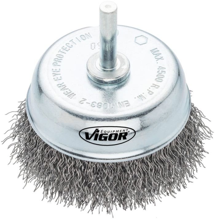 Vigor Cup Brush 75mm Coarse V6800-75