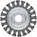Vigor Wheel Brush for Right-Angle Grinder 115mm Knotted Wire V6804