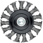 Vigor Wheel Brush Knotted Wire 75mm V6806
