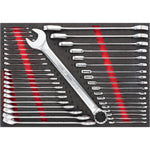 Vigor V4481-XXL/929 Tool Trolley Series XXL Stainless Steel Worktop with Tool Assortment, 929 Piece