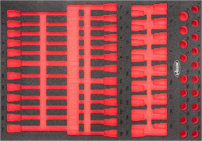 Vigor Soft Foam Insert Empty V6809-L