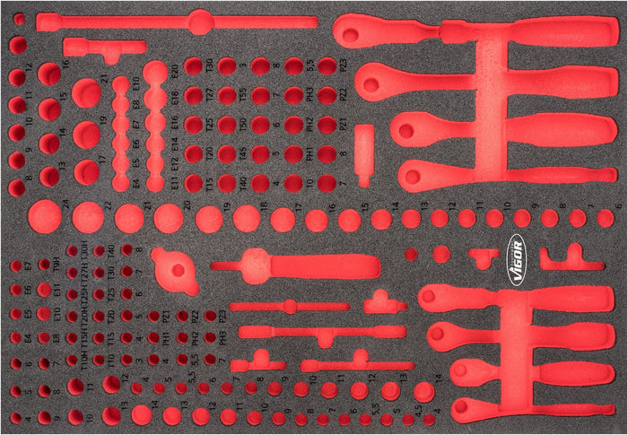 Vigor Soft Foam Insert Empty V6821-L