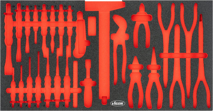 Vigor Soft Foam Insert Empty V7015N-L