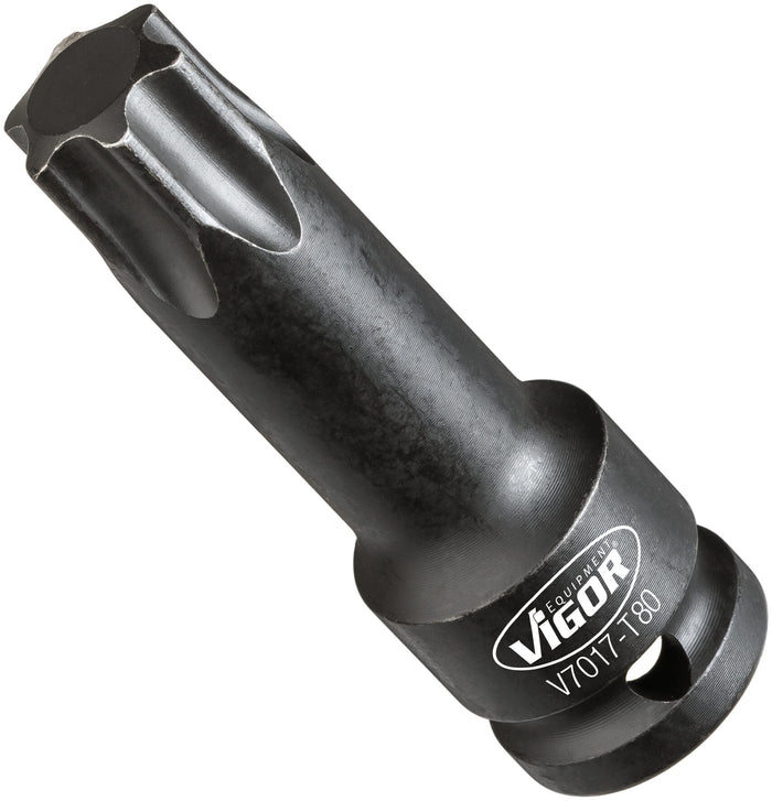 Vigor 1/2in Drive Torx Impact Socket Bit V7017-T80