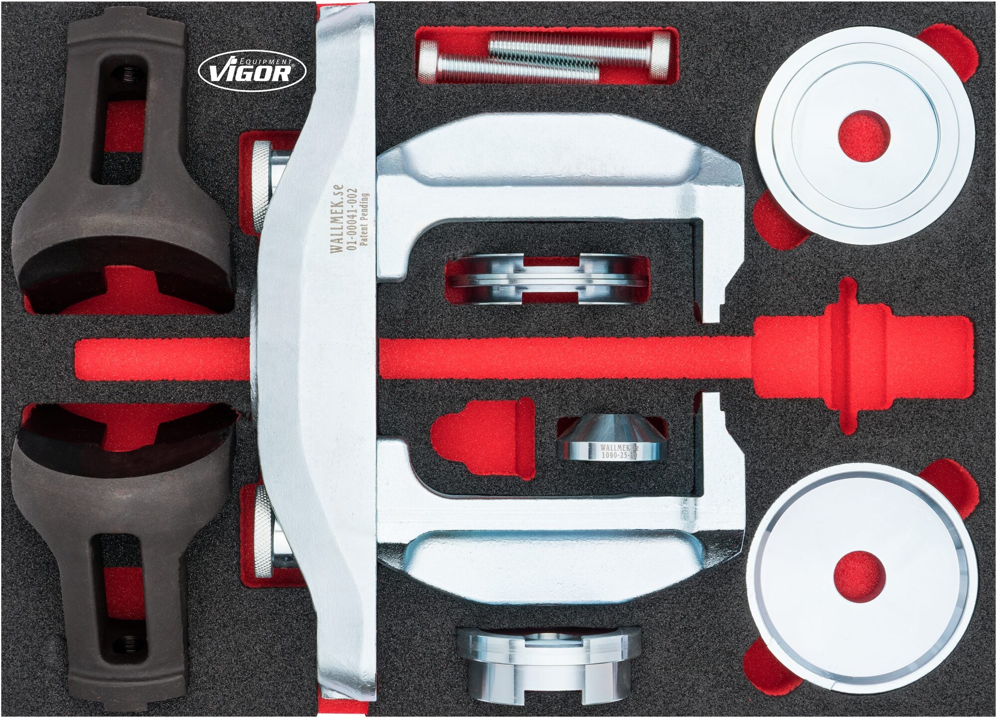 Vigor 15 Piece Compact Wheel Bearing Removal/Installation Set Universal ...