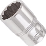 Vigor 1/4in Drive 12mm 12 Point Socket V7514-12