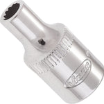 Vigor 1/4in Drive 4mm 12 Point Socket V7514-4
