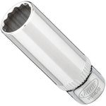 Vigor 1/4in Drive 12mm 12 Point Socket Long V7514L-12