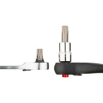 Vigor Ratcheting Wrench with Screwdriver Bit Set V7784