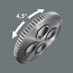 Wera 8100 SA 14 Zyklop Comfort Ratchet Set with Reversing Lever 1/4