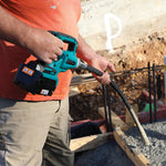 Makita 40V Max Brushless 1200mm (38mm dia.) Concrete Vibrator - Tool Only