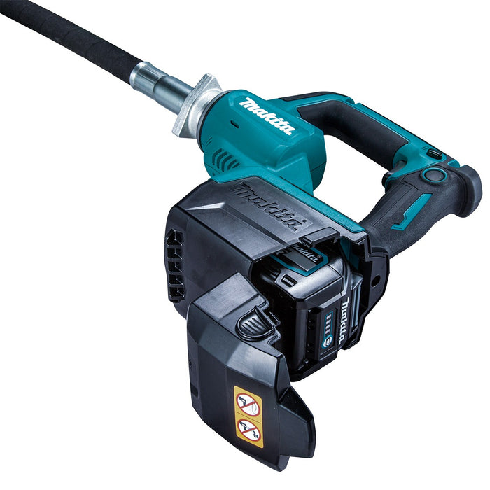 Makita 40V Max Brushless 1200mm (38mm dia.) Concrete Vibrator - Tool Only