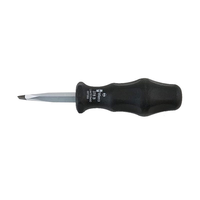 Wera 378 Slotted Screwdriver 1.6x10x60mm 007355