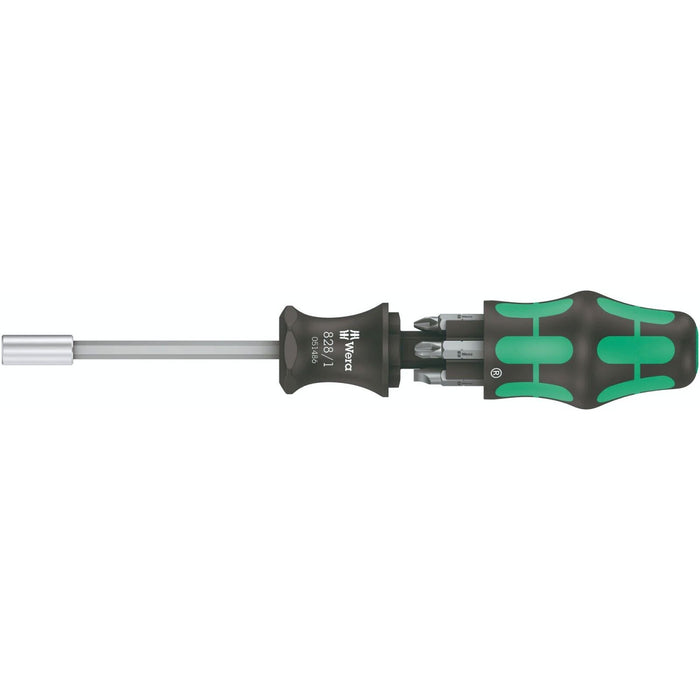 Wera Kraftform Kompakt 27 Set 2 Bit Holding Screwdriver with Magazine 7 Pce