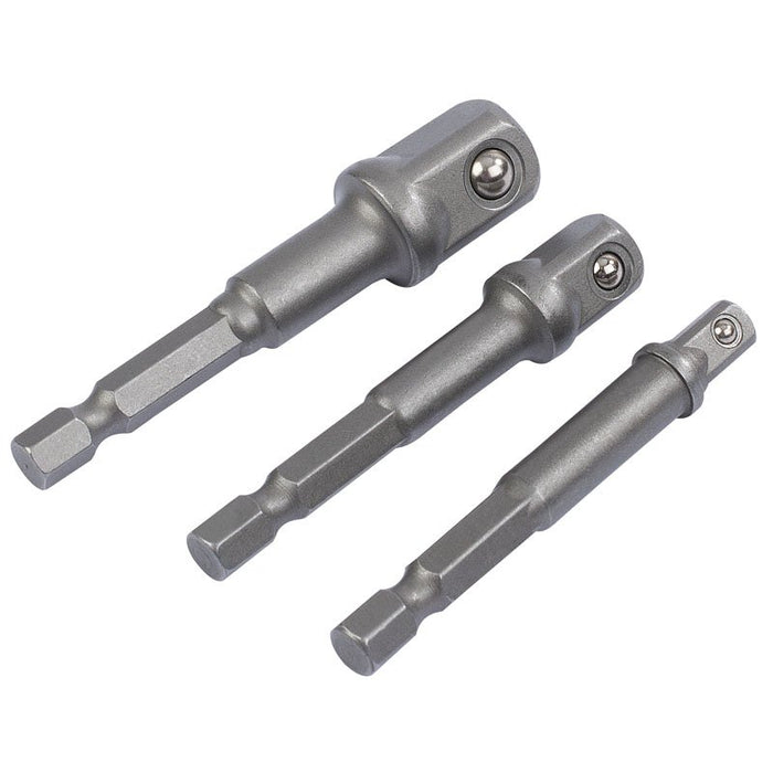 Draper Tools 1/4 Hex. x 1/4 and 3/8 Square Drive Adaptors