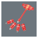 Wera 410 i VDE B T-Handle Adapter Screwdriver for 3/8
