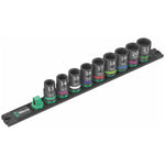 Wera Magnetic Socket Rail C Impaktor 1 Socket Set, 1/2