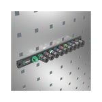 Wera Magnetic Socket Rail C Impaktor 1 Socket Set, 1/2