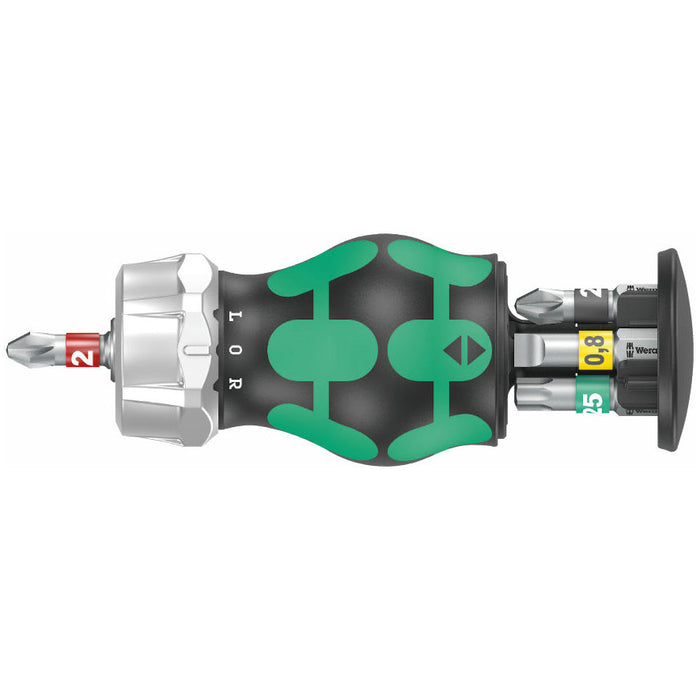 Wera Kraftform Kompakt Stubby Magazine RA 2 Bit Holding Screwdriver 008884