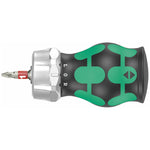 Wera Kraftform Kompakt Stubby Magazine RA 2 Bit Holding Screwdriver 008884