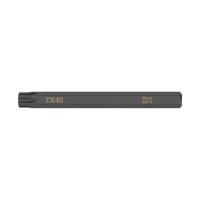 Wera 867 S Torx Bit for Impact Screwdriver TX40 x 70 mm