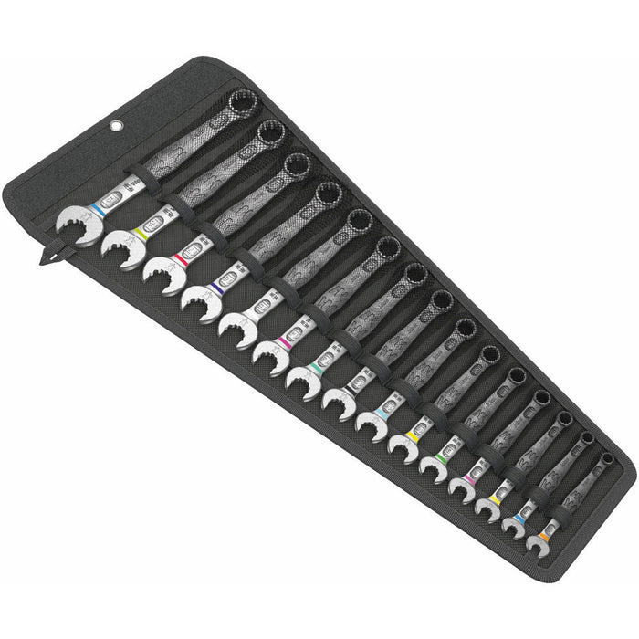 Wera 6003 Joker 15 Set 1 Combination Wrench Set 15 Piece 020302