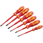 Draper Tools Ergo Plus® Slimline VDE Approved Fully Insulated Screwdrivers (6 Piece)