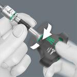 Wera 411 A RA T-Handle Adapter Screwdriver with Ratchet Function 1/4