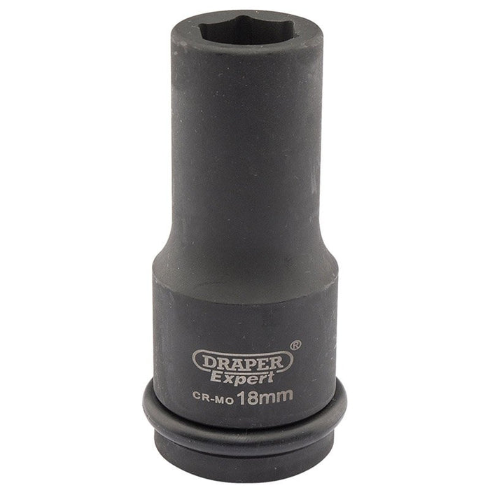 Draper Tools Expert 18mm 3/4 Square Drive Hi-Torq® 6 Point Deep Impact Socket
