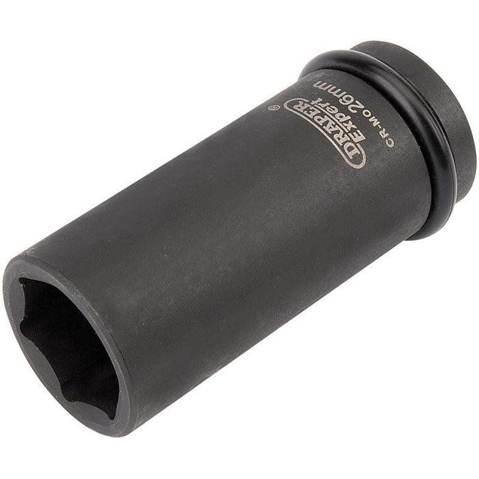 Draper Tools Expert 26mm 3/4 Square Drive Hi-Torq® 6 Point Deep Impact Socket