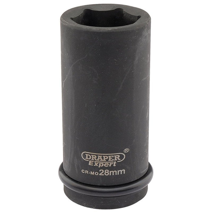 Draper Tools Expert 28mm 3/4 Square Drive Hi-Torq® 6 Point Deep Impact Socket