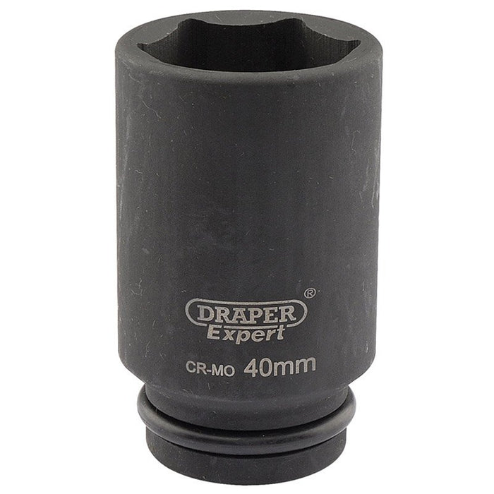 Draper Tools Expert 40mm 3/4 Square Drive Hi-Torq® 6 Point Deep Impact Socket