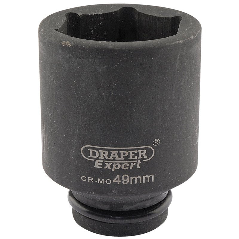 Draper Point Object Draper Tools Expert 49mm 3/4 Square Drive Hi-Torq® 6 Point Deep Impact ...
