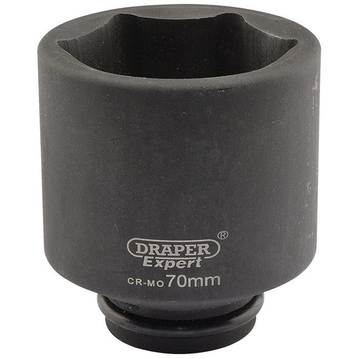 Draper Tools Expert 70mm 3/4 Square Drive Hi-Torq® 6 Point Deep Impact Socket