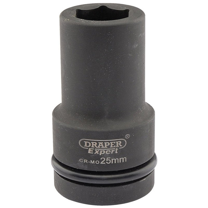 Draper Tools Expert 25mm 1 Square Drive Hi-Torq® 6 Point Deep Impact Socket